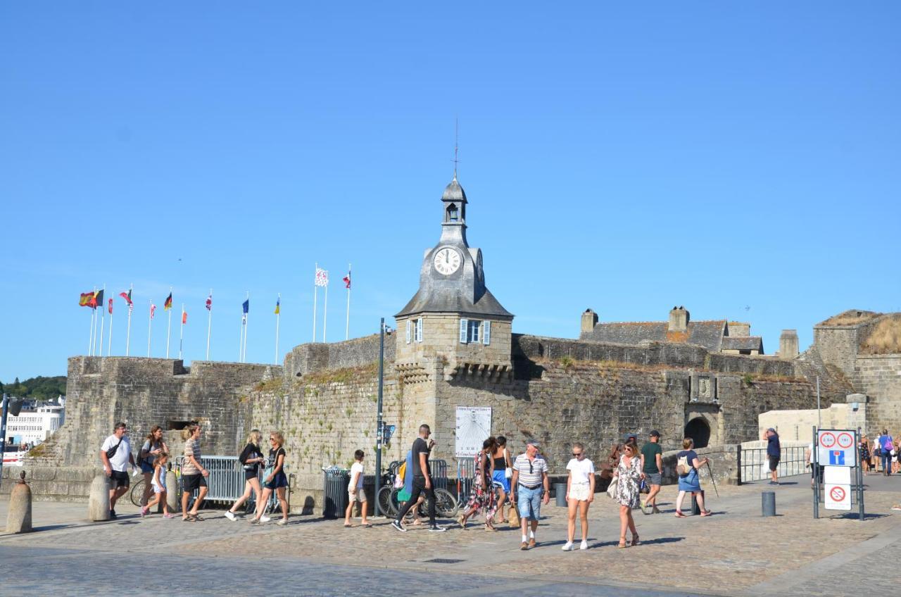 Appartement Corniche II - Superbe Vue Mer !!! Wir Sprechen Flieben Deutsch, Touristentipps, We Speak English Concarneau Eksteriør bilde