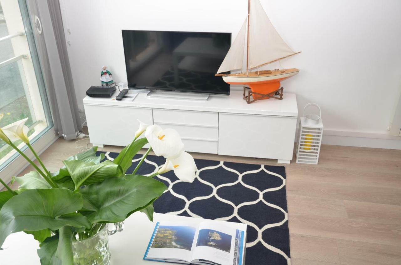 Appartement Corniche II - Superbe Vue Mer !!! Wir Sprechen Flieben Deutsch, Touristentipps, We Speak English Concarneau Eksteriør bilde